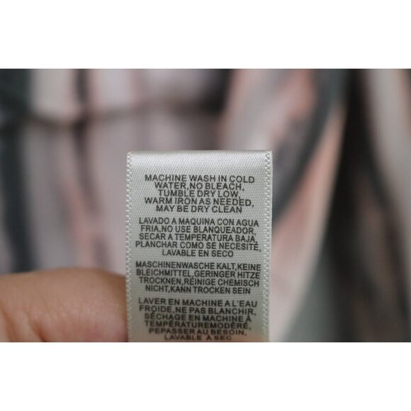 Cloth and Stone Anthropologie Long Sleeve Striped Button Up Top-Medium-Hi Lo - Picture 8 of 11